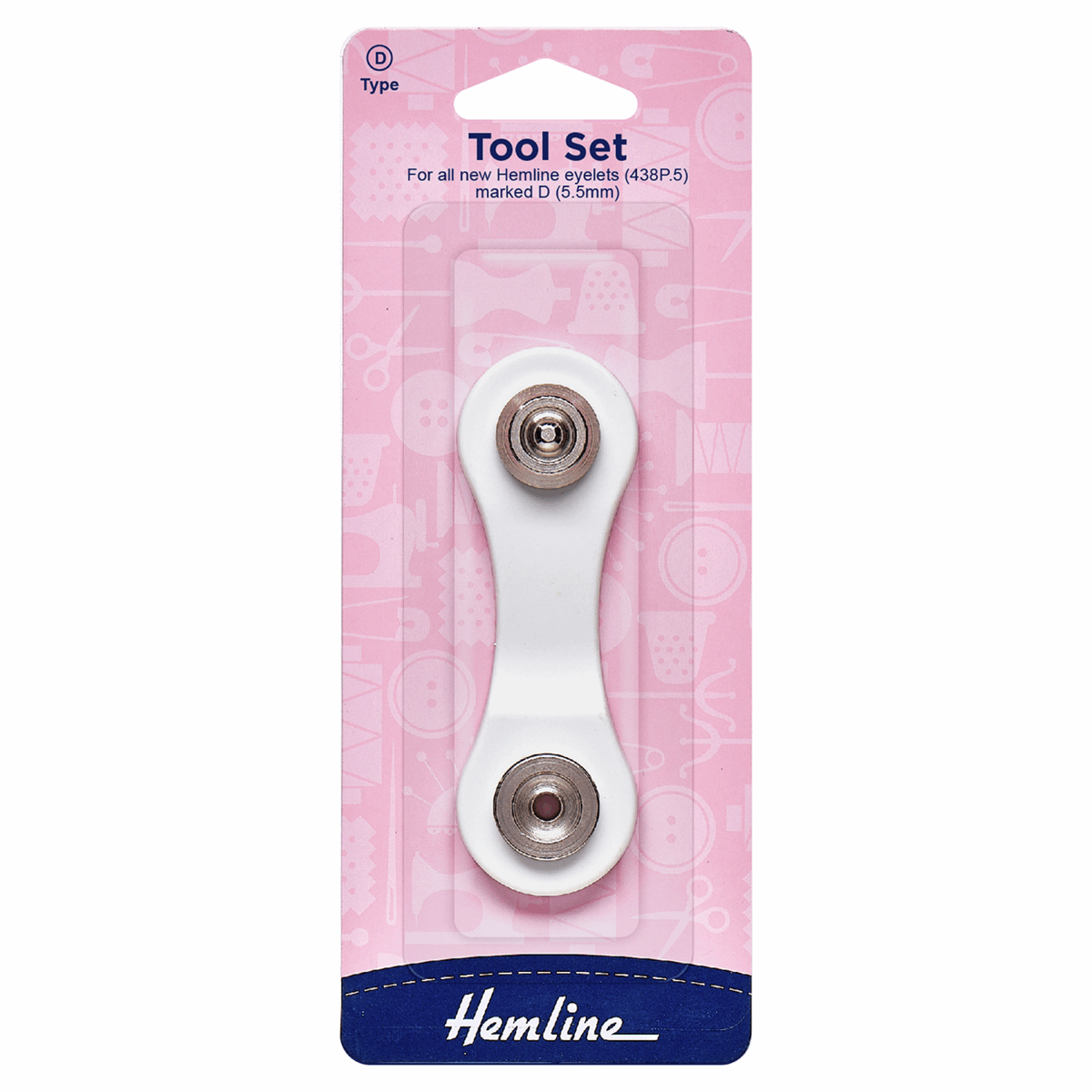 Hemline Eyelet Tool Set - 5.5mm