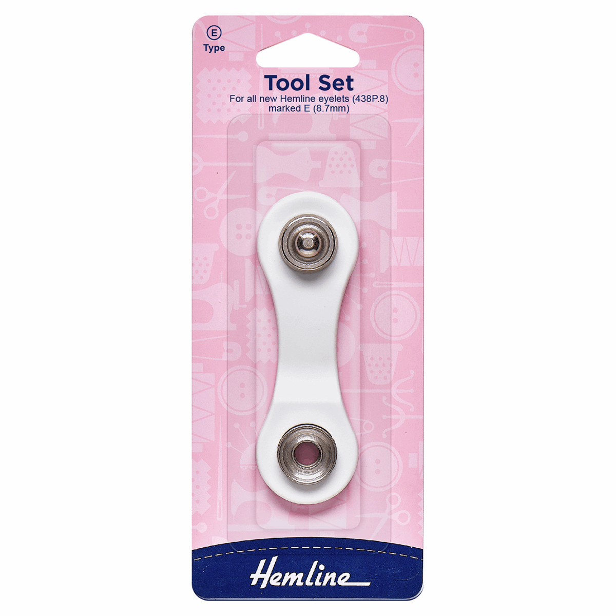 Hemline Eyelet Tool Set - 8.7mm