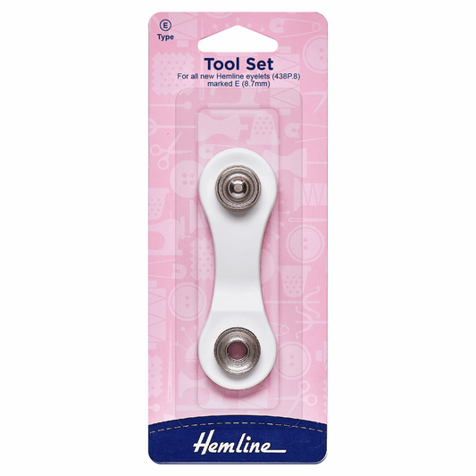 Hemline Eyelet Tool Set - 8.7mm