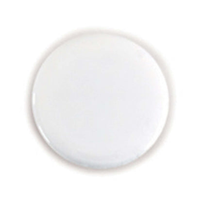 White Hemline 11mm solid top fashion snaps