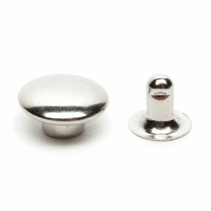 Hemline Nickel Rivet Kit - 7mm (20 Sets)