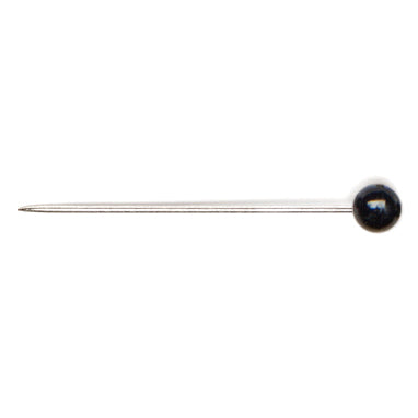 Hemline pearl head pins in assorted colours in a pin wheel