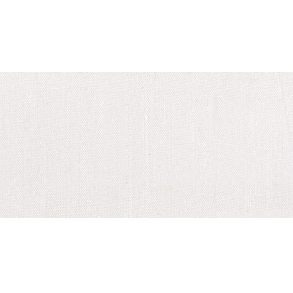 Hemline white iron-on polycotton mending patch