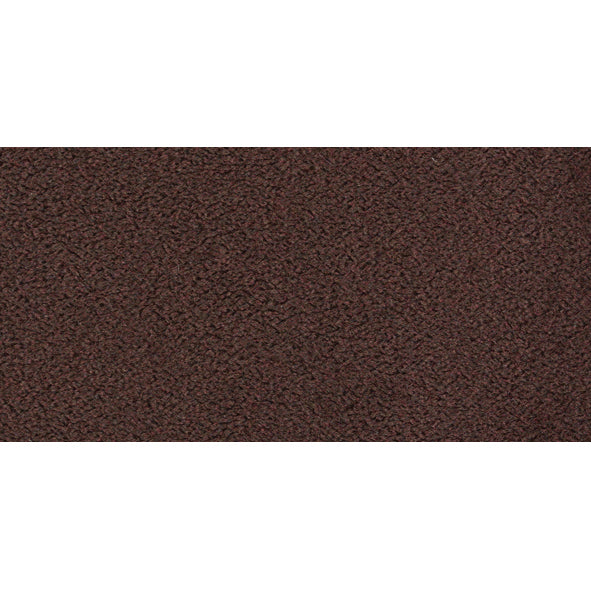 Two brown imitation suede elbow patches with stitching holes