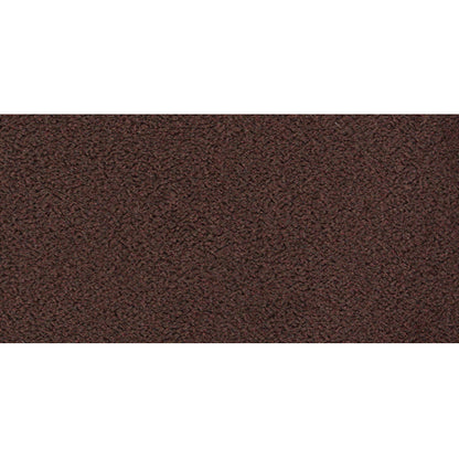 Two brown imitation suede elbow patches with stitching holes