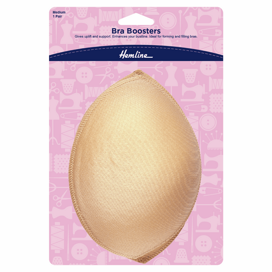 Hemline Skin Tone Bra Boosters - Medium