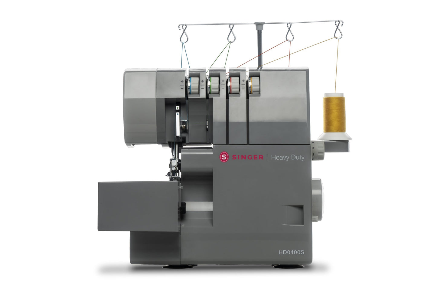 Singer Heavy Duty HD0405S Overlocker with Accessory Bundle - 4 x thread cones and Overlocker Bag - New 2025 model