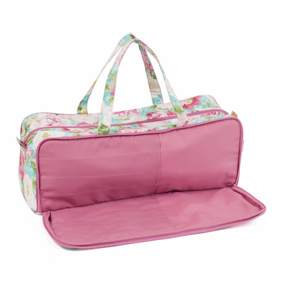 Rose Blossom Knitting Bag with Pin Case