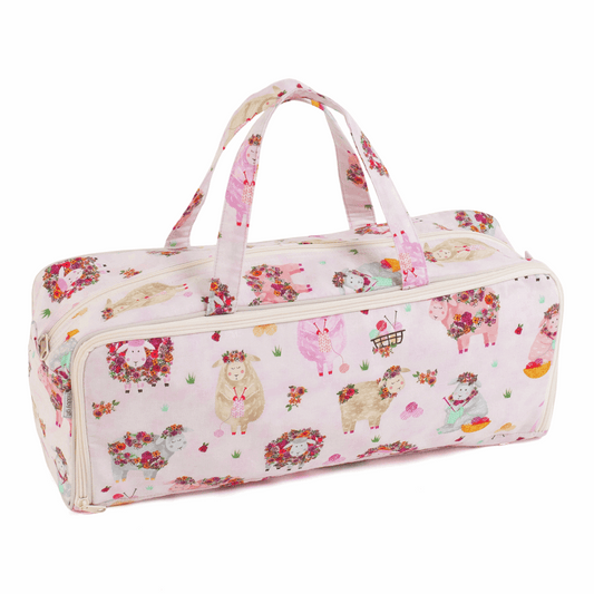 Knitty Sheep Knitting Bag with Pin Case
