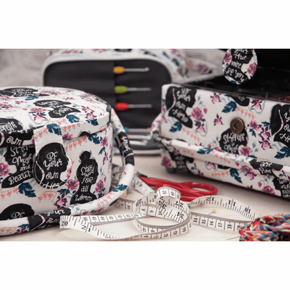 Crochet Hook Bag with Side Pocket - Empowerment