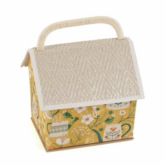 Hedgerow Bird House Sewing Box