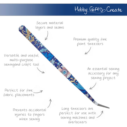 Printed fine point tweezers