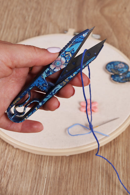 Printed thread snips with stainless steel blades