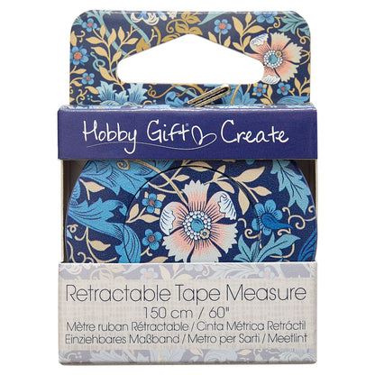 Round printed retractable tape measure