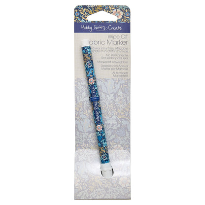 Printed water erasable fabric marker pen