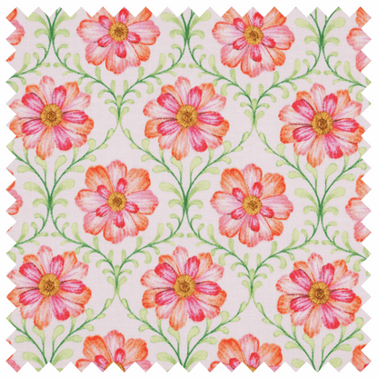 Blossoming Trellis Sewing Box - Large Oval