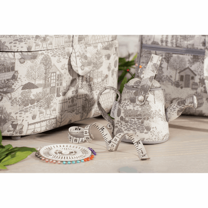 In The Garden Sewing Box - Large Oval