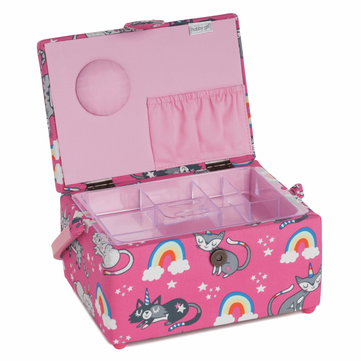 Caticorn Sewing Box with Handle - Large
