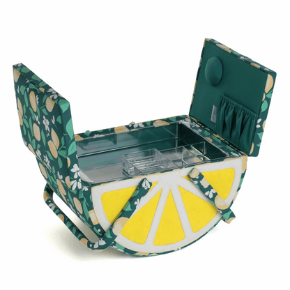 Pink Lemonade Sewing Box - Lemon