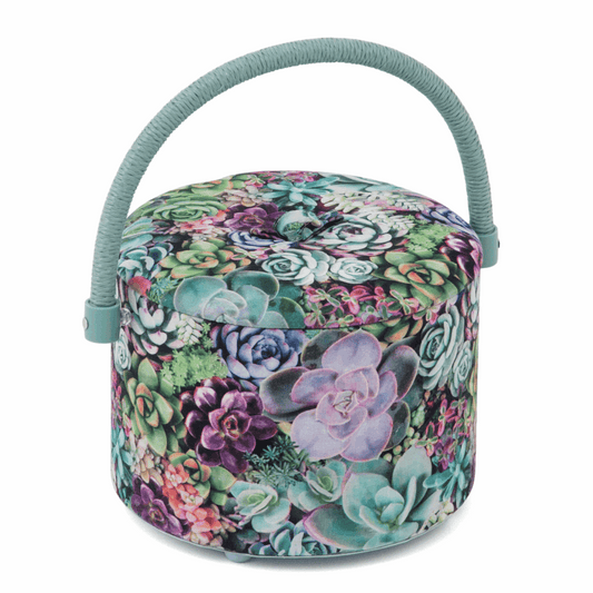 Round Craft Organiser - Succulence