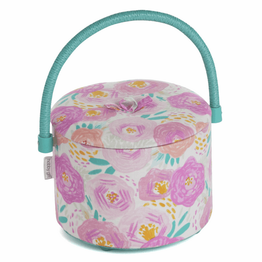 Round Craft Organiser - Floral Dream