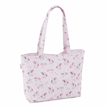 Craft Shoulder Tote Bag - Glitter Unicorns