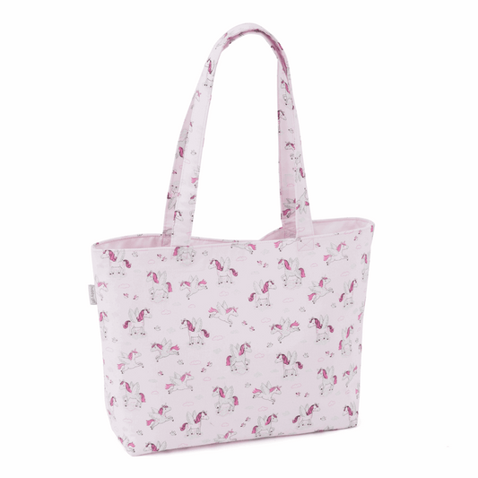 Craft Shoulder Tote Bag - Glitter Unicorns