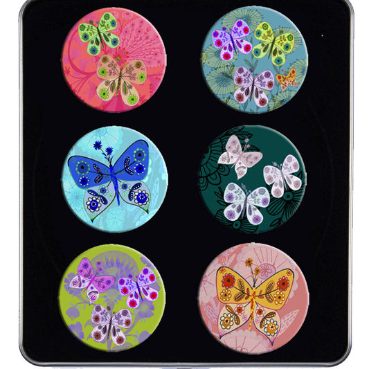 PATTERN WEIGHTS BUTTERFLIES 6PCS