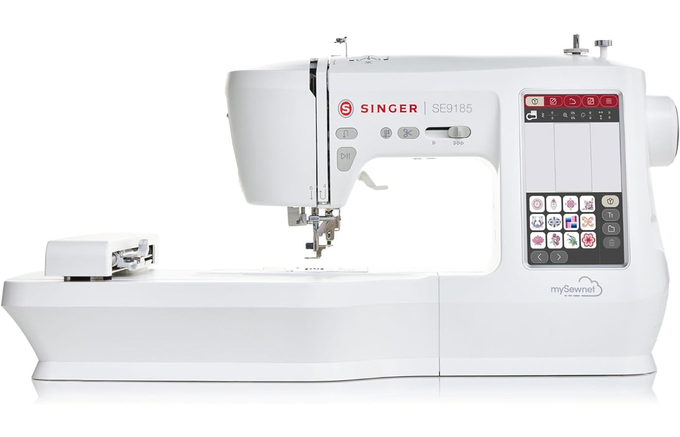 Singer SE9185 Sewing, Quilting and Embroidery machine - latest combination machine that does it all - 30 day trial of Creativate software - New 2025 model - September Embroidery Offer