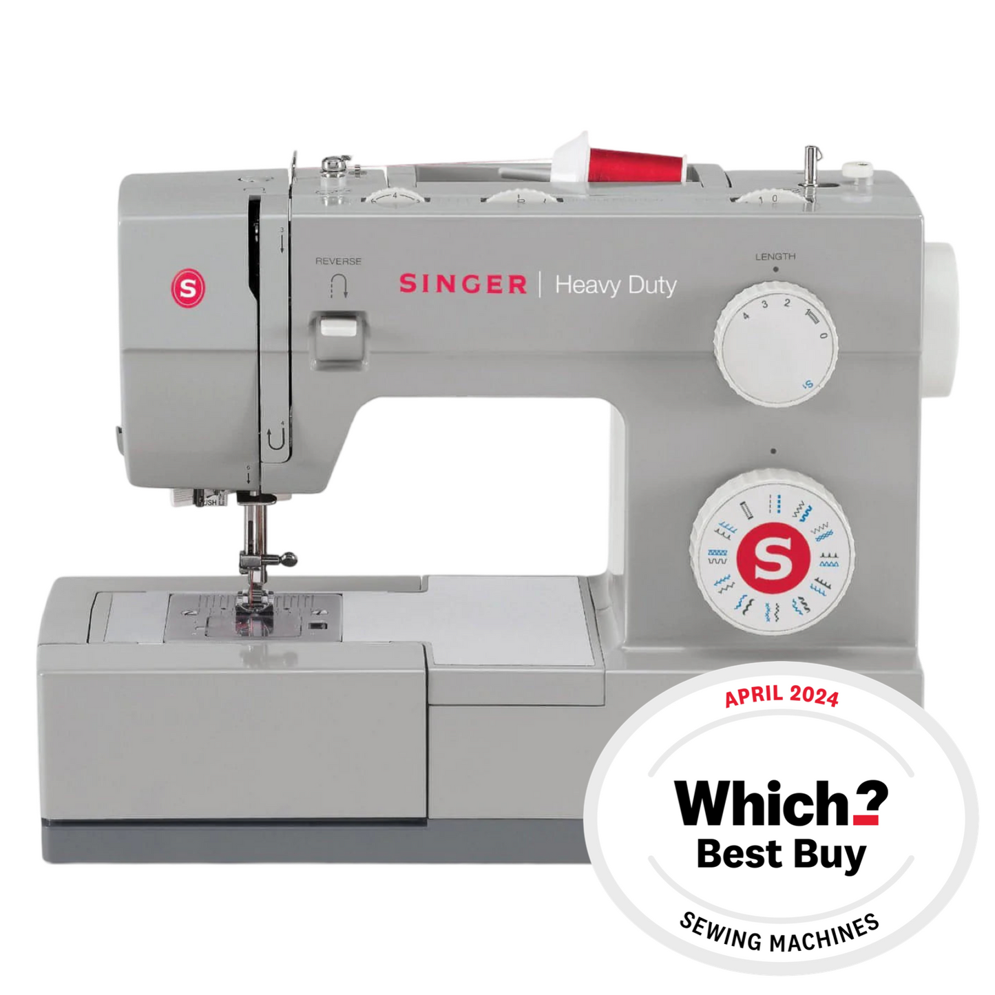 Singer Heavy Duty 4423 Sewing Machine - Which? Best Buy 2 years running, 60% stronger, 30% faster - New 2025 model - August Sew-Off Sale
