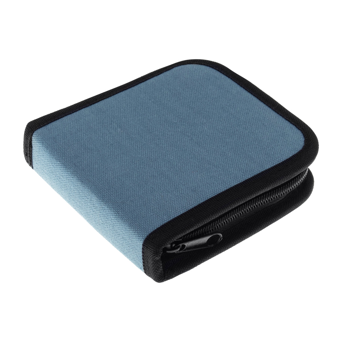 Trimits small blue zipped sewing kit case with contents