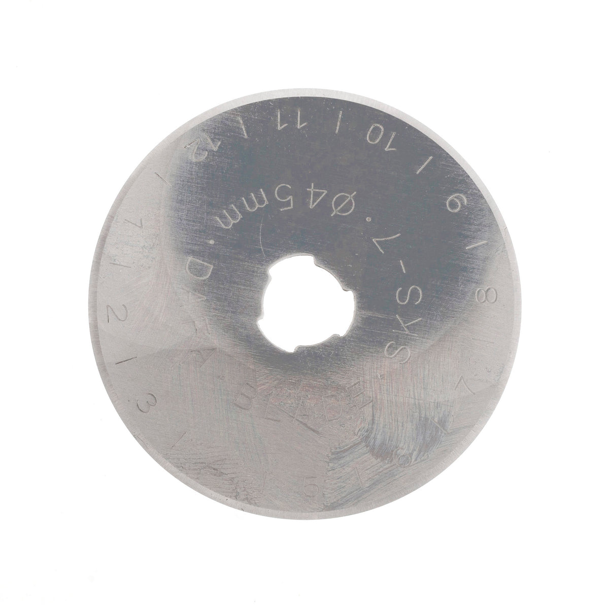 Circular replacement rotary cutter blade