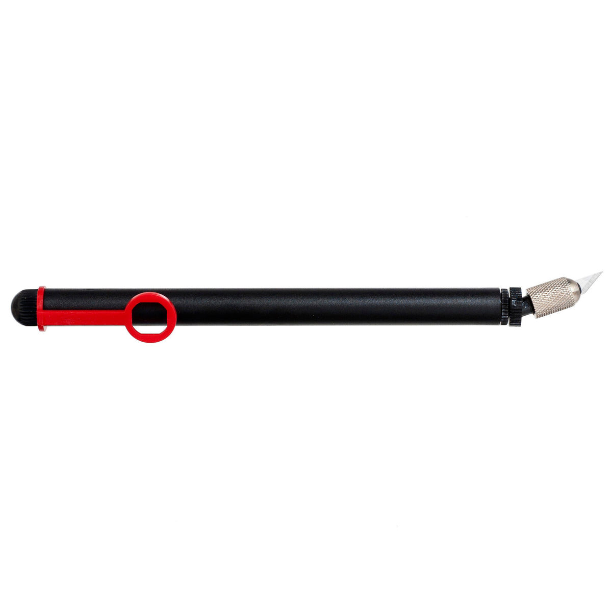 Swivel blade craft knife with safety cover
