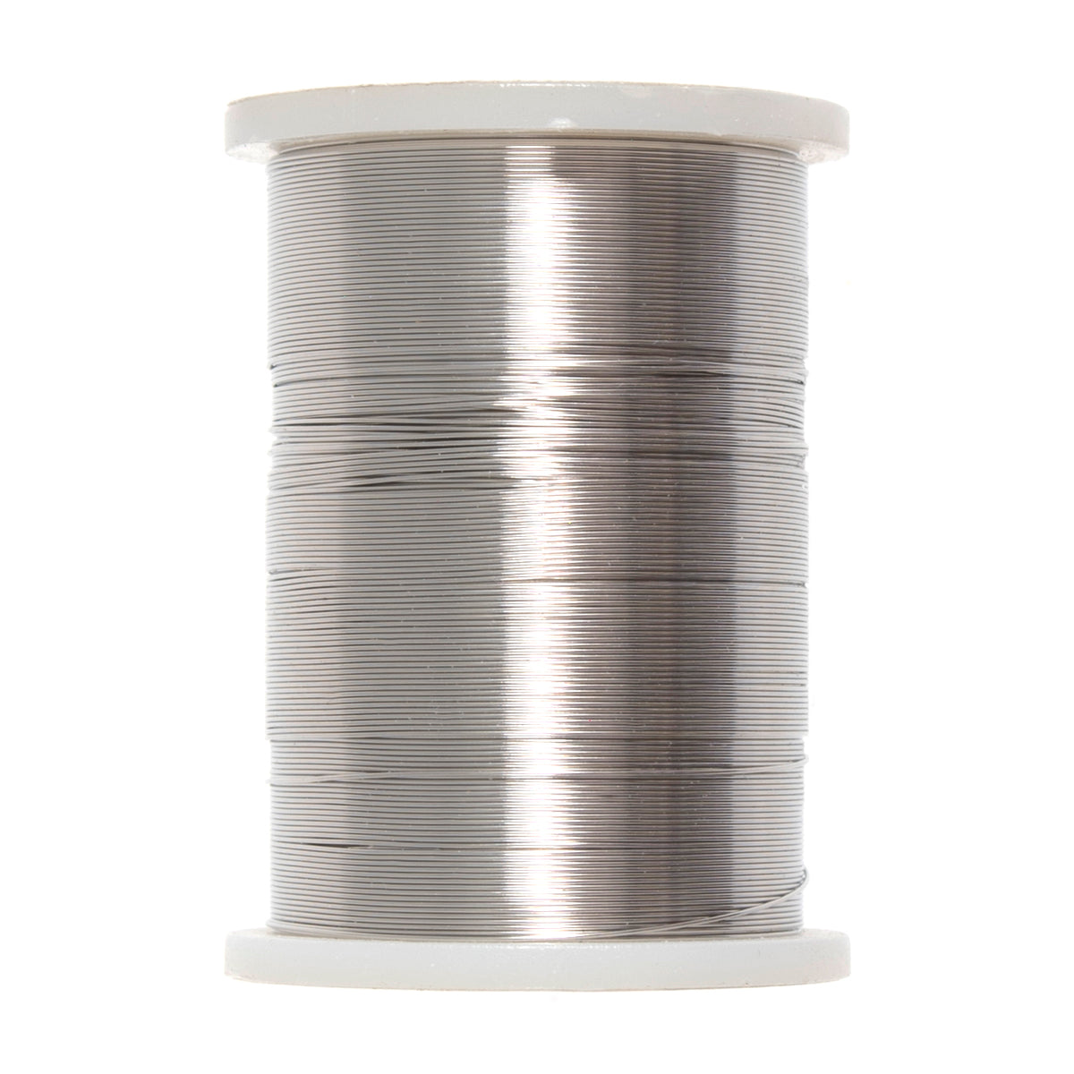 Coil of silver coloured jewellery wire