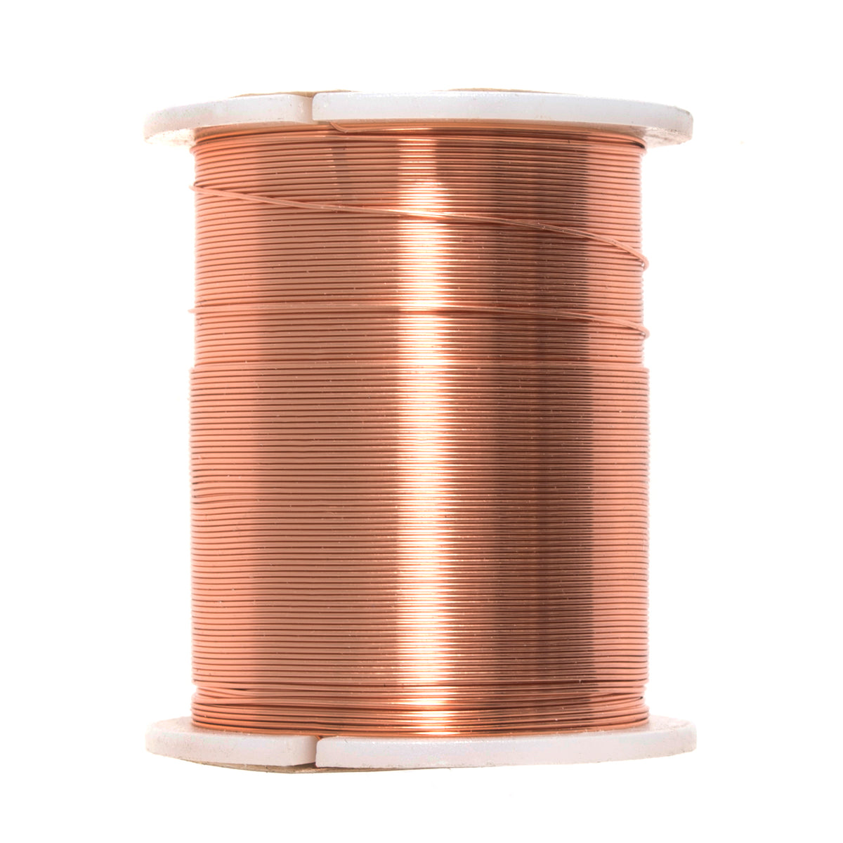 Reel of copper coloured jewellery wire