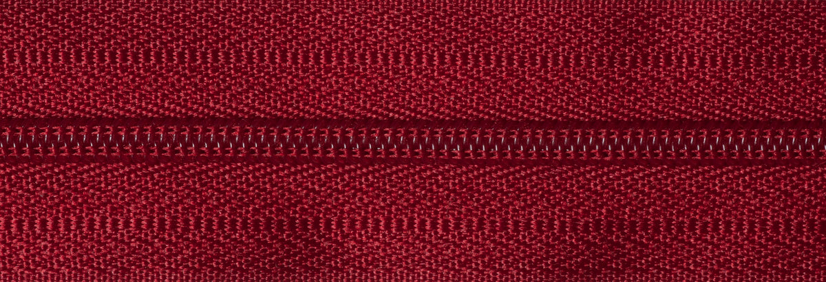 Roll of wine continuous nylon zip with sliders