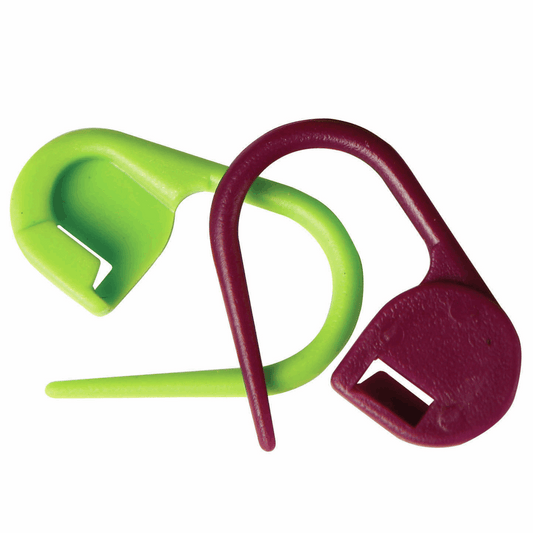 KnitPro Locking Stitch Markers - 30 Pack