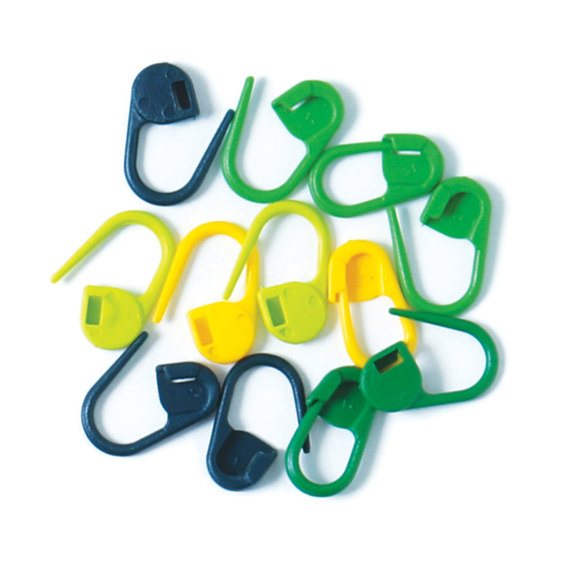 KnitPro Locking Stitch Markers - Plastic - 30 Pieces