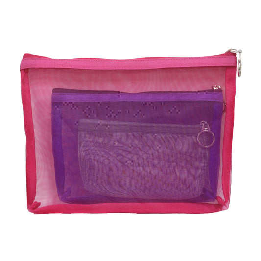 Vibrance, Mesh Zipper Pouches