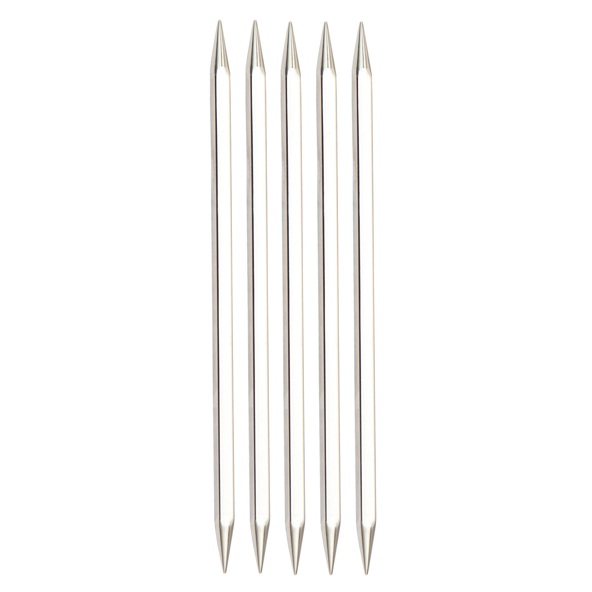 Set of 5 KnitPro Nova Cubics square double-pointed knitting needles, 3mm