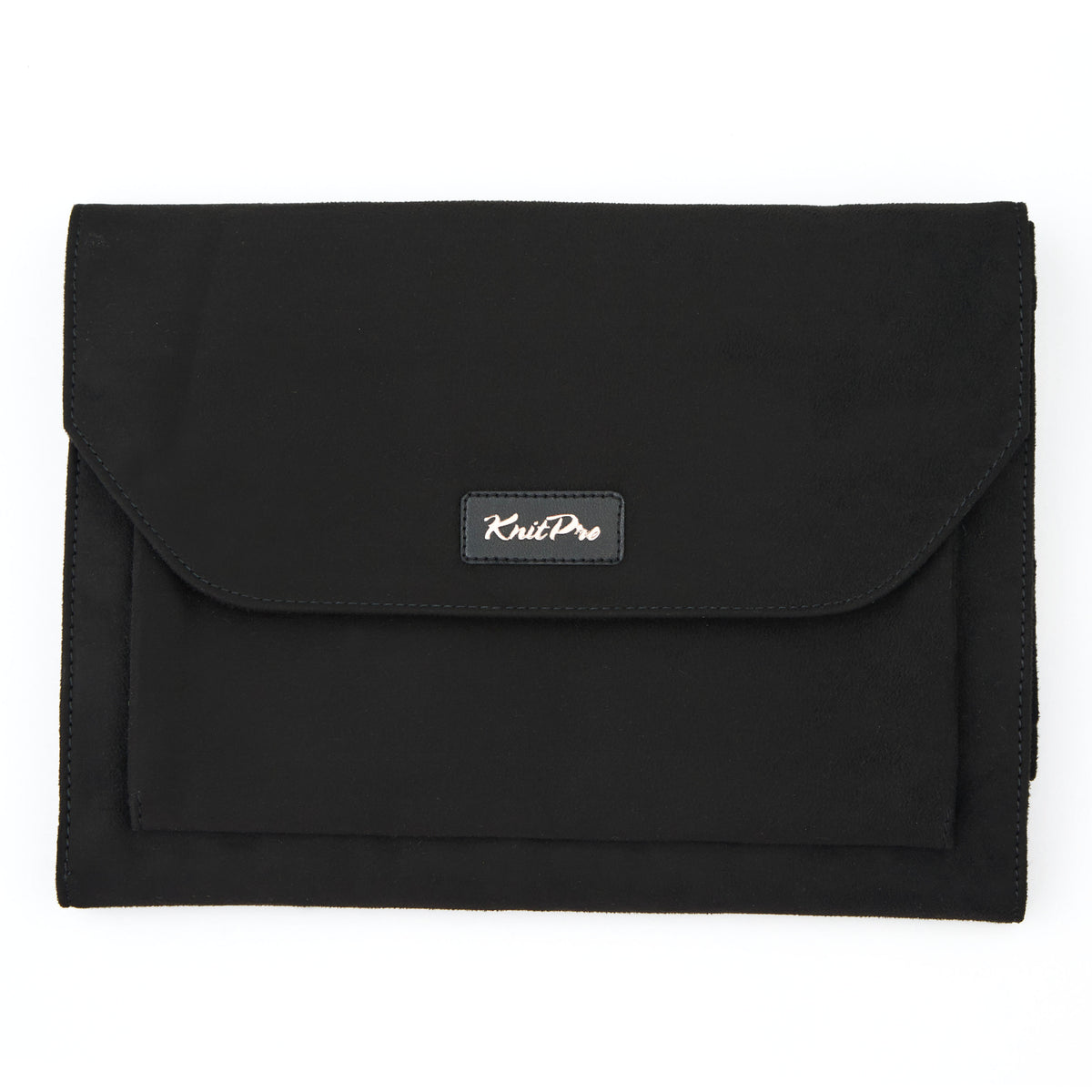 KnitPro black faux suede interchangeable needle case