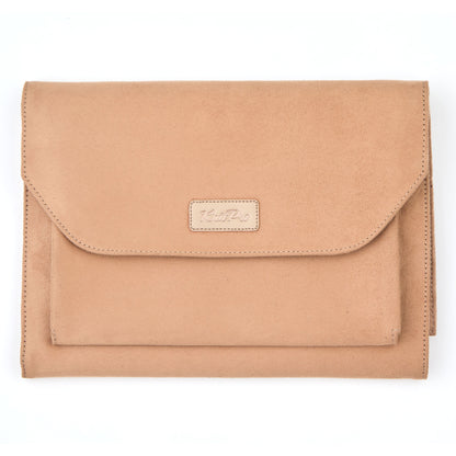 KnitPro brown faux suede interchangeable needle case