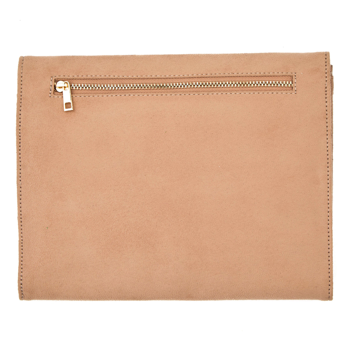 KnitPro brown faux suede double pointed needle case