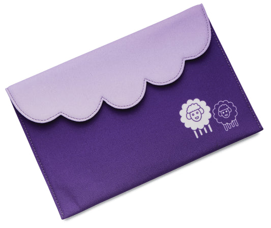 KnitPro J'Adore Cubics interchangeable needle set in purple fabric case
