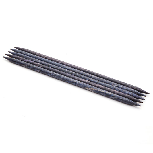 KnitPro Dreamz set of 5 colour-coded birchwood double-pointed knitting needles, 6.5mm