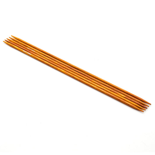 KnitPro Dreamz set of 5 colour-coded birchwood double-pointed knitting needles, 3mm