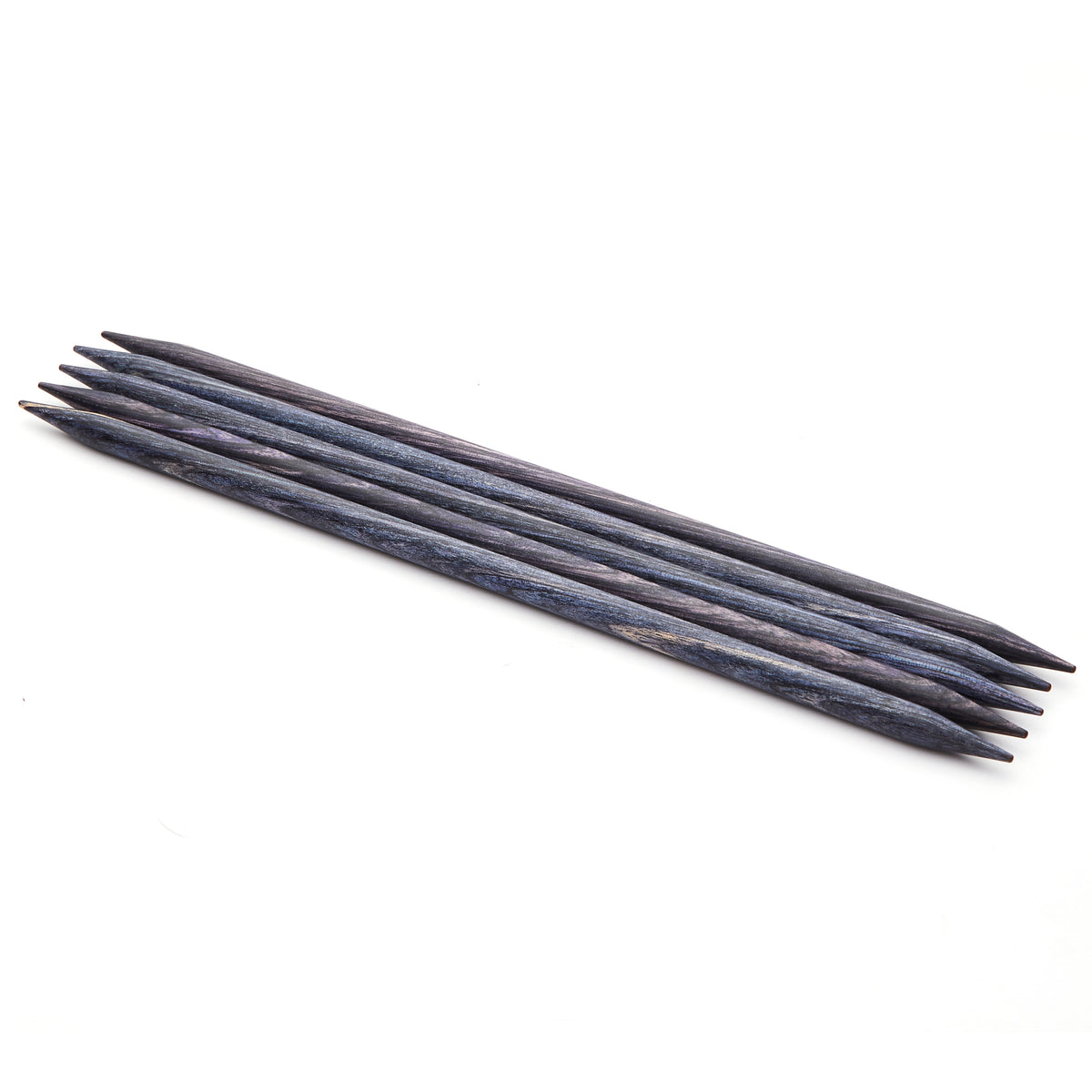 KnitPro Dreamz set of 5 colour-coded birchwood double-pointed knitting needles, 6.5mm