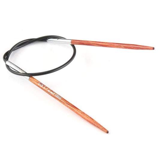 KnitPro Dreamz birchwood fixed circular knitting needle, 25cm, 2.25mm