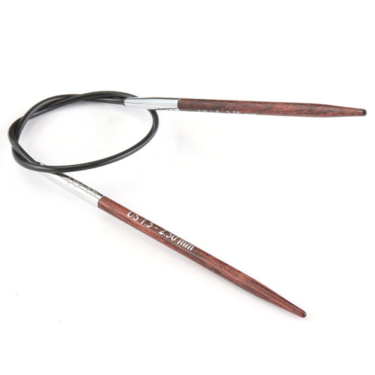 KnitPro Dreamz birchwood fixed circular knitting needle, 25cm, 2.5mm