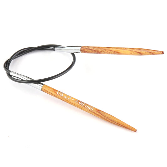 KnitPro Dreamz birchwood fixed circular knitting needle, 25cm, 3mm